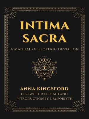 cover image of Intima Sacra
